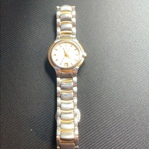 Ladies two tone Accutron watch